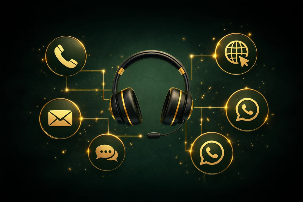 Multiple Support Channels bybet support