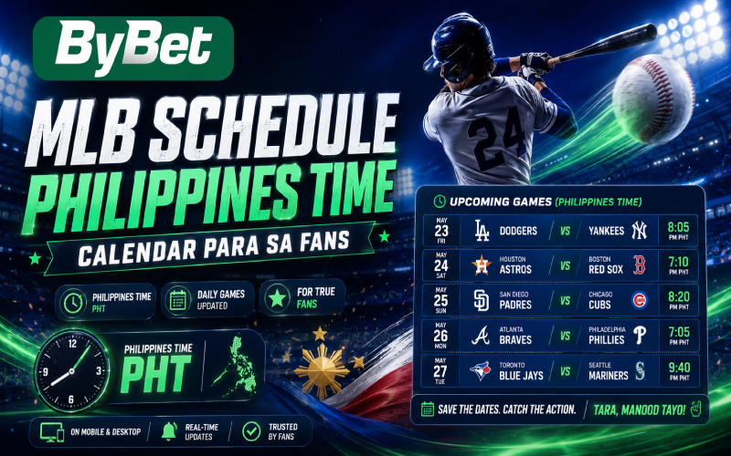mlb schedule philippines time